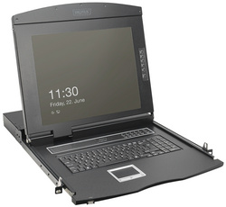 Console modulaire KVM 19" HD LCD