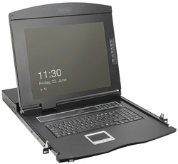 Console modulaire KVM 19" HD LCD