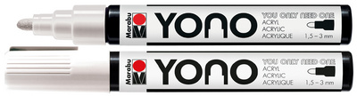 Acrylmarker "YONO", weiß
