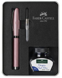 Schreibgeräte-Set Essentio Aluminium, rosé
