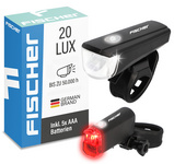 Fahrrad LED-Batterie-Beleuchtungs-Set 20 Lux Small-Box