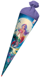  Schultüte "Magische Meerjungfrau" mit Glitter-Effekt (677487)