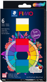  Set de pâte à modeler PROFESSIONAL "True colours"