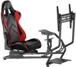 Racing-Simulator Cockpit mit Monitorhalterung