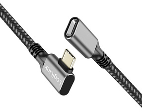 Rallonge USB 3.2, noir/gris