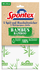 Torchon Bambus, pack de 5