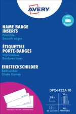 Visuel de référence : insert pour badge