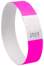 Bracelet imprimable, rose fluo