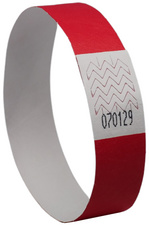 Bracelet imprimable, rouge fluo