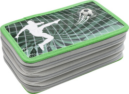 Schüleretui Triple Decker Fußball