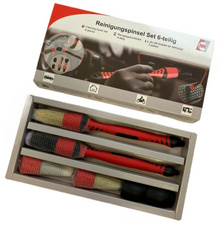 Reinigungspinsel-Set Auto & Haushalt, 6-teilig