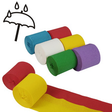 Rouleau de papier crépon, vue détaillée