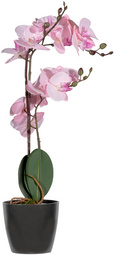 Plante artificielle "orchidée", rose