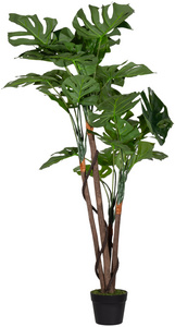 Plante artificielle "monstera", hauteur : 1.300 mm