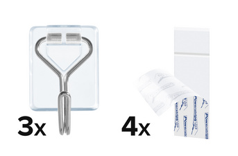 Powerstrips Haken WIRED HOOK SMALL, Inhalt