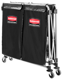Rahmen für Klappwagen X-Cart, 300 Liter, zusammengeklappt