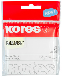 Notes adhésives "TRANSPARENT"