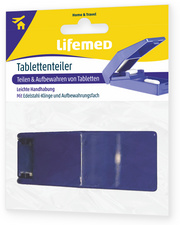 Tabletten-Teiler mit Aufbewahrungsfach, Verpackung