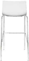 Chaise de bar HARPER, blanc