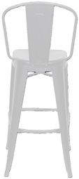 Chaise de bar d'extérieur URBAN, blanc