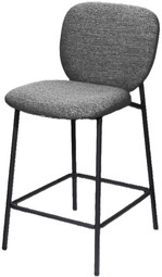 Chaise de bar TWIST, gris