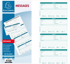 Brochure Messages téléphone
