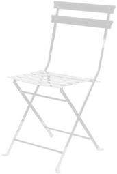 Outdoor-Klappstuhl EDEN, weiß
