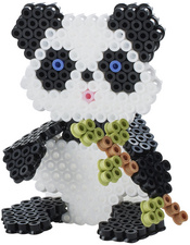 Visuel de référence : perles à repasser midi 3D "Panda"