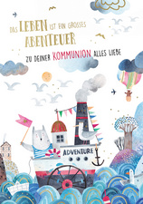 Kommunionskarte "Schiff"