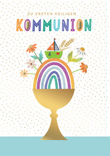 Kommunionskarte "Kelch"
