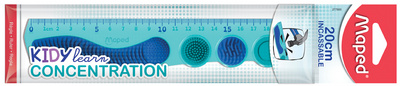 Flachlineal Kidy learn CONCENTRATION