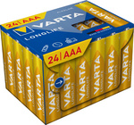 Pile alcaline Longlife, Micro (AAA), pack de 24