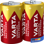 Alkaline Batterie Longlife Max Power, Mono (D)