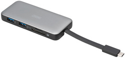 Station d'accueil de voyage USB-C, 7 ports