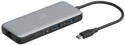 Station d'accueil USB-C, 8 ports
