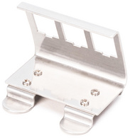 Hutschienenadapter, Rückseite