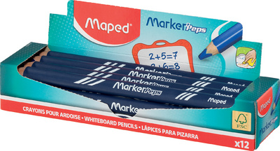 Whiteboard-Marker Marker'Peps, blau, 12er Display