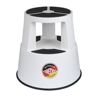 Tabouret marchepied SuperStep, blanc
