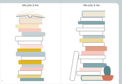 Vue détaillée: ma pile à lire