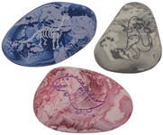 Gomme en plastique Pierres "DINO"
