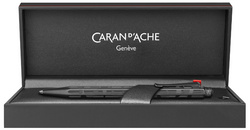 Stylo à bille rétractable ECRIDOR BLACK EDITION, ddans un écrin cadeau