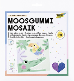 Moosgummi-Mosaik "JUNGLE FEVER"