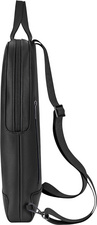 Sac pour ordinateur portable "Classic 2.0", noir, vue latérale