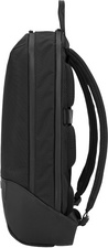 Sac à dos pour ordinateur portable "Metro", noir, vue latérale