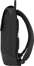 Sac à dos pour ordinateur portable "Metro Slim", noir, vue latérale