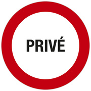 Panneau "Privé"