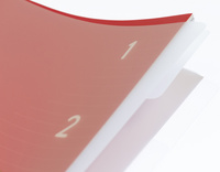 Vue détaillée : intercalaires amovibles