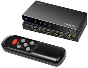 4K/60 Hz HDMI Switch, 3-fach
