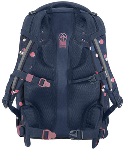 Schulrucksack MATE Bubble Dreams, Rückansicht