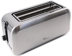4-Scheiben-Toaster Dual Inox